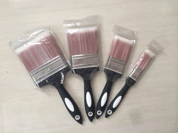 FlexBlend Pro Series Paint Brush with PET and PBT Filament Mix, TPR Soft Plastic Handle - Image 6