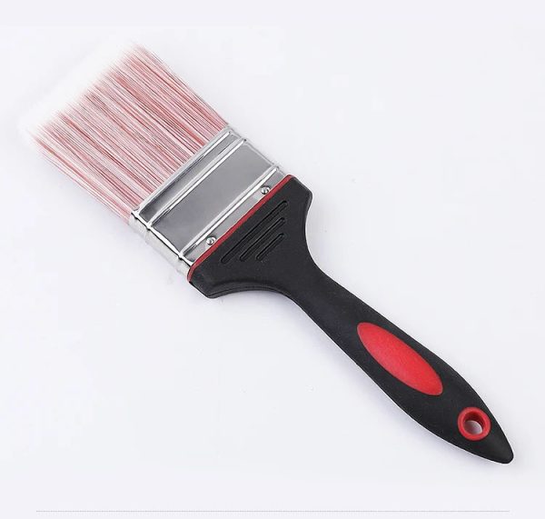 FlexBlend Pro Series Paint Brush with PET and PBT Filament Mix, TPR Soft Plastic Handle - Image 4