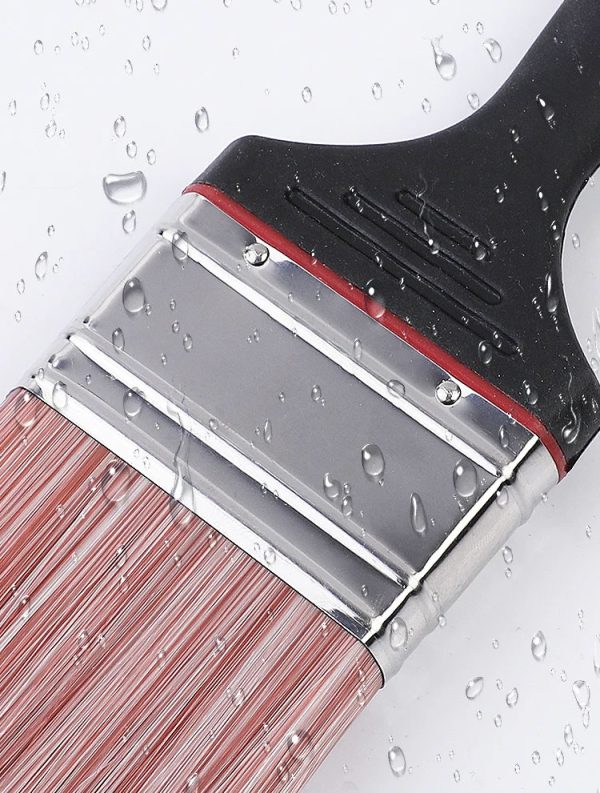 FlexBlend Pro Series Paint Brush with PET and PBT Filament Mix, TPR Soft Plastic Handle - Image 5