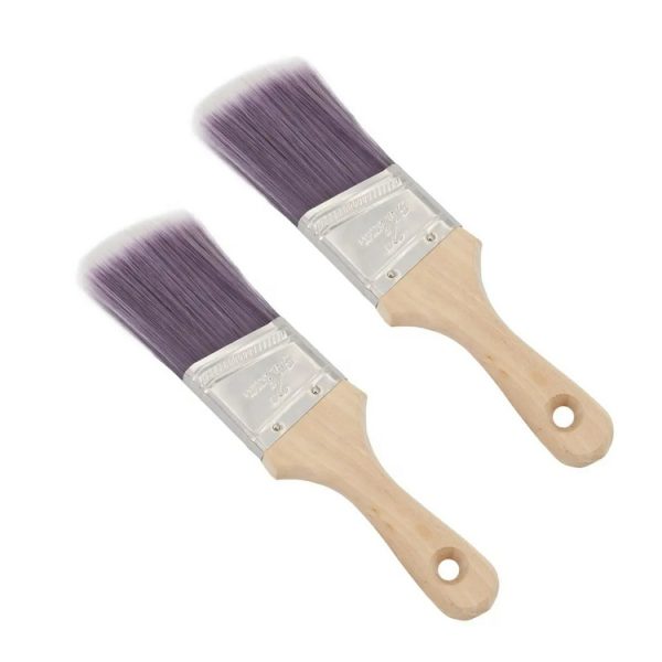 Shot Handle Synthetic Angled Paint brush 2" - Image 4