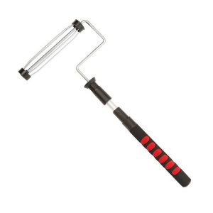 Professional-Grade Paint Roller: Extendable Handle, Comfortable Padding, Easy Reach Roller
