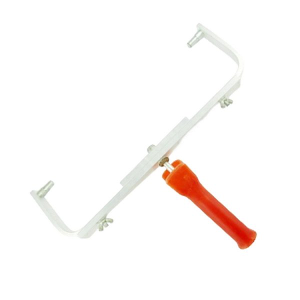 Heavy-Duty Adjustable Double-Arm Paint Roller Frame