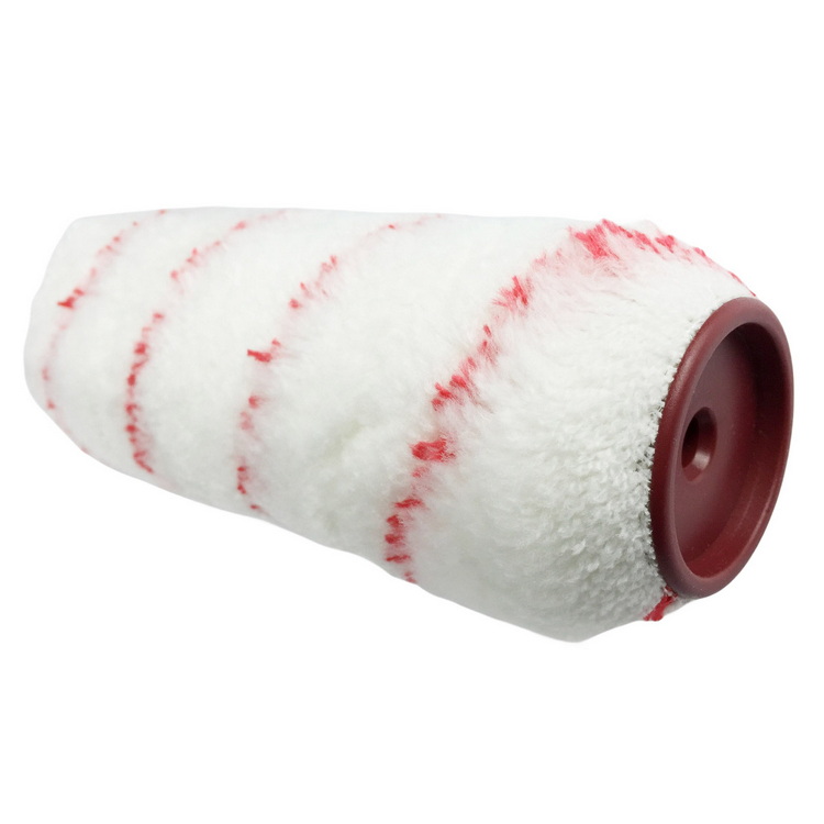 RRP029 Paint Roller Sleeve, Red Stripe Polyacrylic Bristles